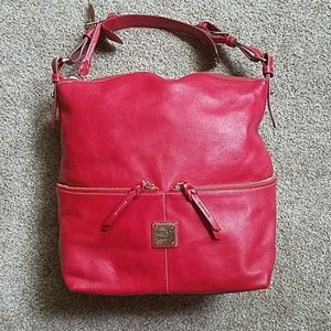 Dooney & Bourke Red Leather Tote